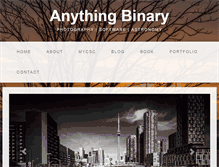 Tablet Screenshot of anythingbinary.com